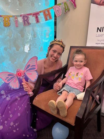 Tooth Fairy birthday party at Pier 210 Dental Group