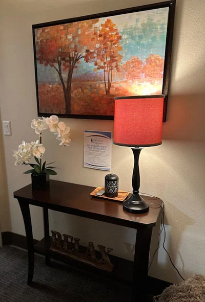 front office table inside Pier 210 Dental Group